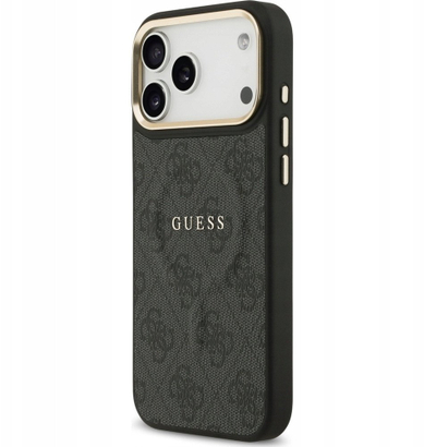 Mbulesë telefoni Guess Hardcase 4G Classic MagSafe për iPhone 17 Pro Max, e zezë