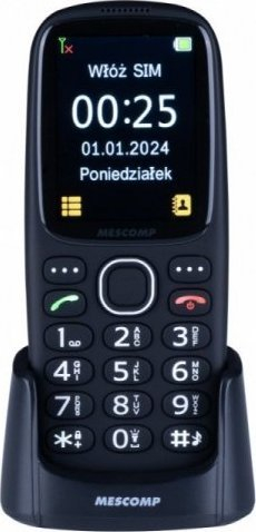 Telefoni Mescomp MT-166 Edgar, 2.4", 4G, i zi