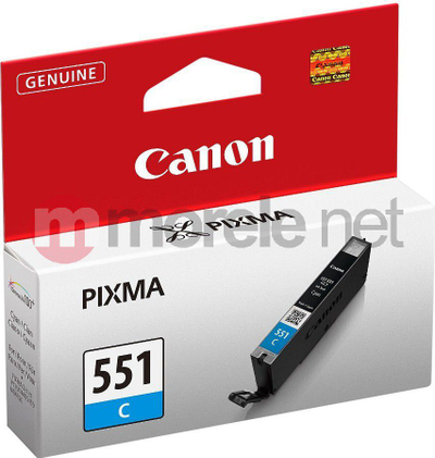 Ngjyrë për printer Canon CLI-551 C, e kaltër