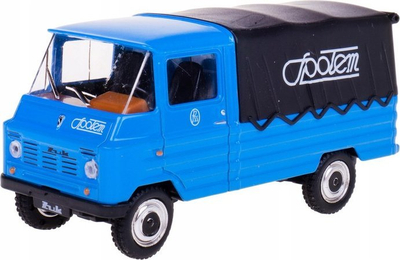 Maket metalik FSC Żuk Społem 1:43, Die Cast, blu