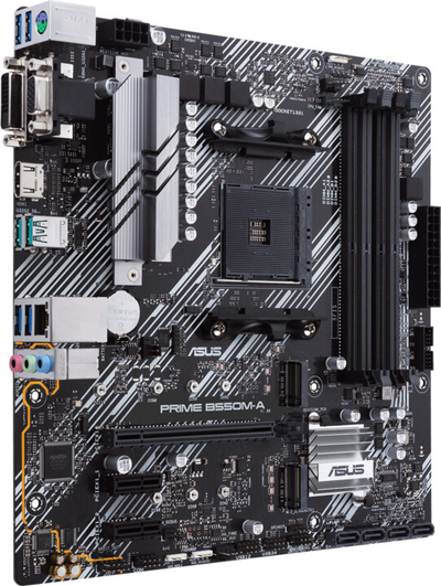 Pllakë amë ASUS PRIME B550M-A/CSM - AMD B550