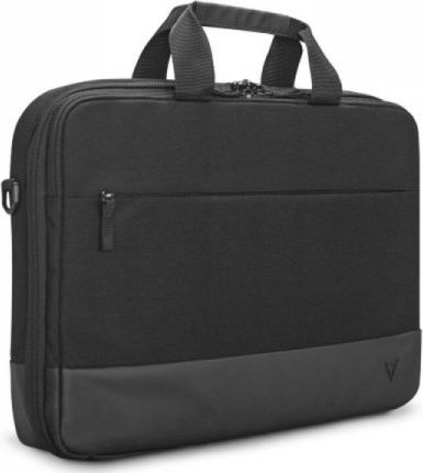 Çantë laptopi V7 CCP16 ECO, 16", me dorezë, e zezë