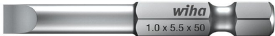 Bit kaçavide i drejtë 1/4" E 6.3, 4.5 x 0.6 mm, 50 mm, gri