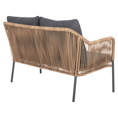 Sofa e jashtme 2-ulëse Baffin (HM6054.03), bezhë