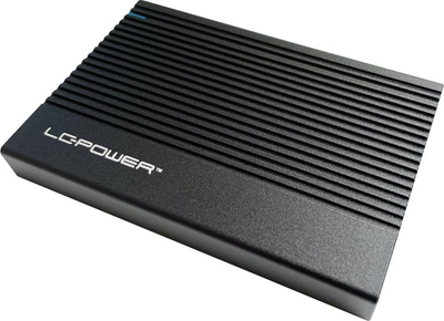Kuti eksterne për HDD SSD LC-Power LC-25U3-C, 2.5", USB-C 3.2, e zezë