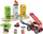 Set ndërtimi No Name Bricks Waffles Mini Firefighter Action, 148 pjesë, për fëmijë