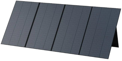 Panel diellor Bluetti PV350, 350W, i palosshëm, ngjyrë e zezë