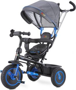 Toyz Buzz трицикл со родителски контрол и преклоплива качулка