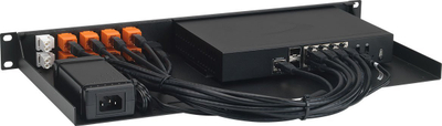 Rik montues rack Rackmount.IT RM-SW-T9, për SonicWall TZ570 TZ670, 19", i zi
