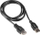 Kabllo USB Lanberg USB A në USB A, 1 m, USB 2.0, e zezë