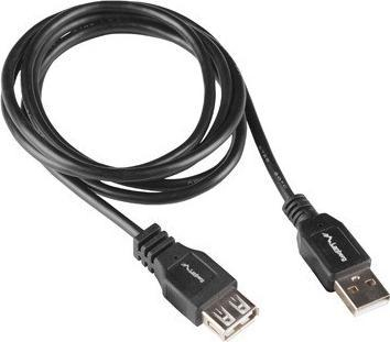 Kabllo USB Lanberg USB A në USB A, 1 m, USB 2.0, e zezë