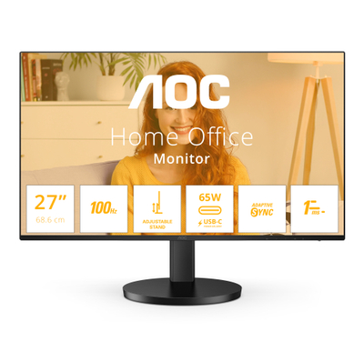 Monitor AOC Q27B3CF2, 27\", IPS, QHD, 100Hz, 1ms, i zi