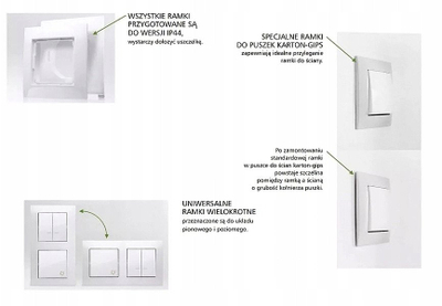 Trup ndriçues LED Simon 54 DOSB.01/11, 230V 1.1W, 4000K, i bardhë