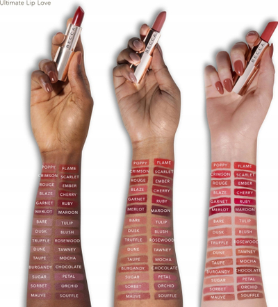 Ruzh krem Becca Ultimate Lipstick Love Ember, finish satinë, 3.3 ml, për gra