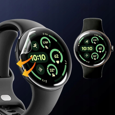 Ora e zgjuar Google Pixel Watch 4, 45mm, GPS, e zezë