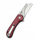 Thikë pune CIVIVI Elementum Utility, çelik inox stonewash, dorezë alumini, burgundy