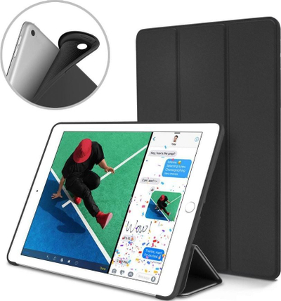Заштитна футрола за таблет Tech-Protect Smartcase, за iPad 9.7", smart wake up, сива