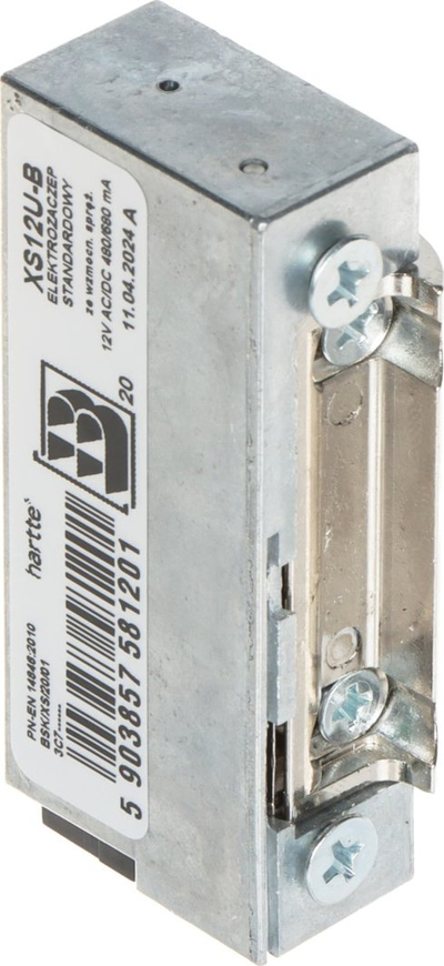 Електрична бравица Bira Trade XS12U B, тесна, 10 14V DC, метална