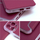 Kapak-libër për telefon Xiaomi Redmi 9C 9C NFC, TPU PU, me magnet, ngjyrë magenta