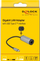 Adapter rrjeti DeLOCK 64116, USB Type C në Gigabit LAN, PD 60W, gri