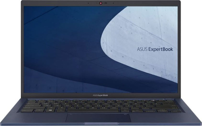 Laptop Asus ExpertBook B1 B1400, 14 ", Full HD, Intel Core i3, 8 GB RAM, 256 GB SSD, Windows 10 Pro, i kaltër i errët