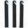 Set leva gomash biçiklete Bicycle Gear, 3 copë, plastike, i zi