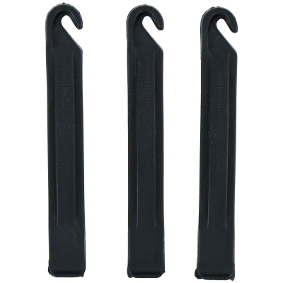 Set leva gomash biçiklete Bicycle Gear, 3 copë, plastike, i zi