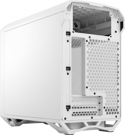 Kasë Fractal Design Torrent Nano, e bardhë TG Clear Tint, Micro Tower