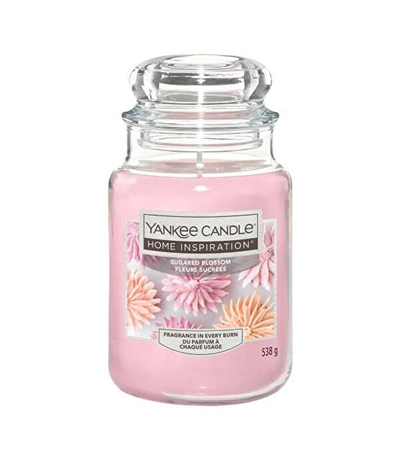 Qiri aromatik Yankee Candle Home Inspiration Sugared Blossom, 538 g