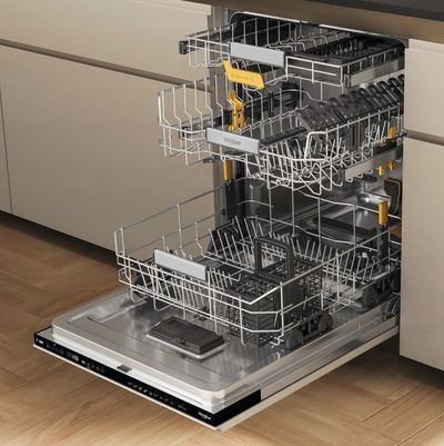Enëlarëse e integruar Whirlpool W8I HP42 L MaxiSpace, 60cm, e zezë