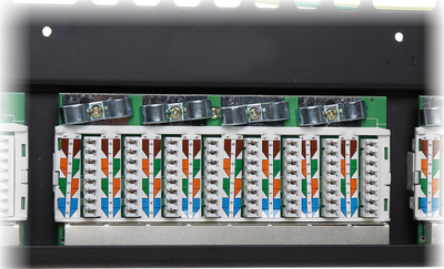 Patch panel Delta PP-24 RJ45, 24 porta, Cat 5e FTP, 1U, i zi
