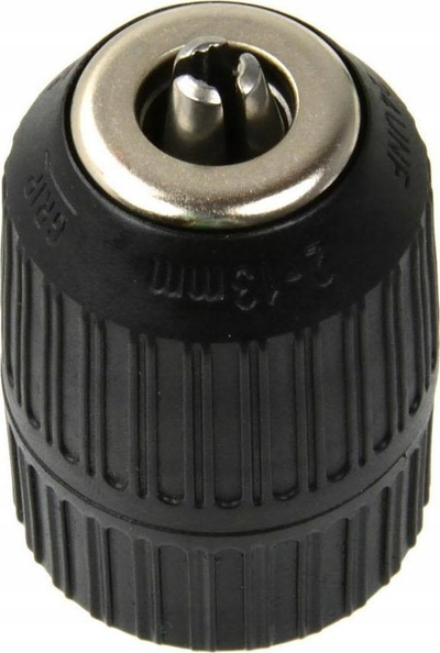 Adapter mandrine Paçin 3/8", vetëbllokues, 2‑13 mm, i zi