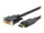 Kabllo adapter DisplayPort në DVI-D Vivolink PRODPDVI1.5, 1.5m, Full HD, i zi