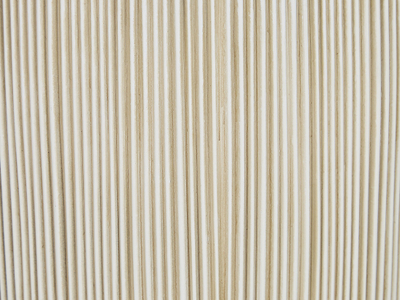 Vazo dekorative Plant Pot, polirezine, 33 x 31 cm, bezhë
