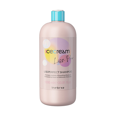 Shampo për flokë Inebrya Ice Cream Liss Pro, 1000 ml