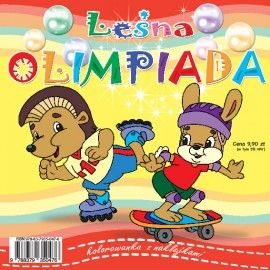 Libër me figura për ngjyrosje Malowanka Lesna Olimpiada