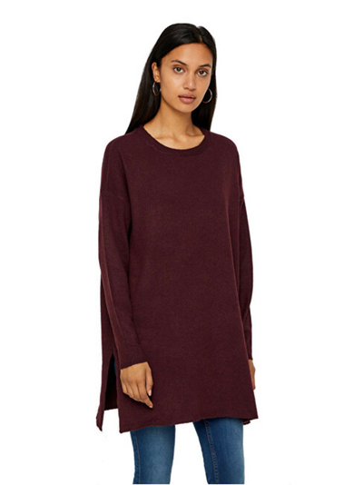 Triko Vero Moda VMBRILLIANT mVM1808, e kuqe e errët, L