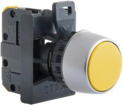Buton kontrolli Spamel, 22 mm, i verdhë