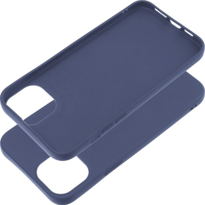 Kapak mbrojtës matt për iPhone 15 Pro Max, blu