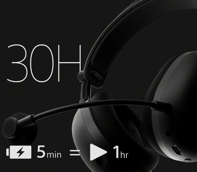 Headset gaming Sony Inzone H9 II, wireless, anulim zhurme, i bardhë