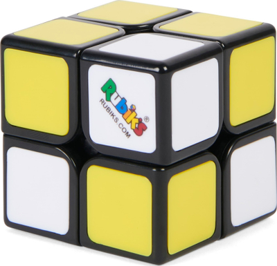 Lodër puzzle Rubik's Apprentice, kub 2x2, për fillestarë, shumëngjyrësh
