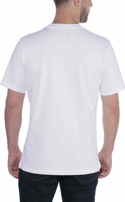 Блуза Carhartt Dearborn Relaxed, XXL, дебел памук, бела