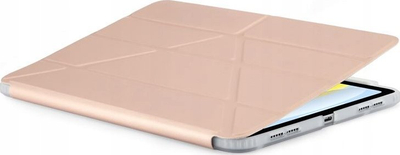 Mbulesë tablet Pipetto Origami No3 Pencil Case, për iPad 10.9" 2022, metalike rozë