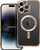 Силиконска навлака Electro Mag за iPhone 12 Pro, MagSafe, проѕирна