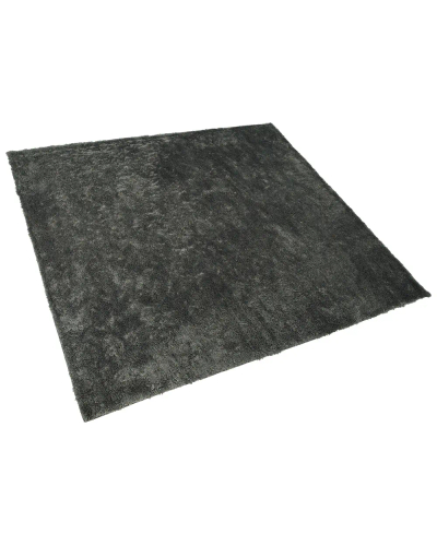 Tapet shaggy Beliani EVREN, 200x200 cm, poliester, blu e errët