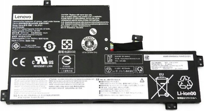Bateri laptopi Lenovo L19C3PG1, 11.52V, 47Wh, e zezë