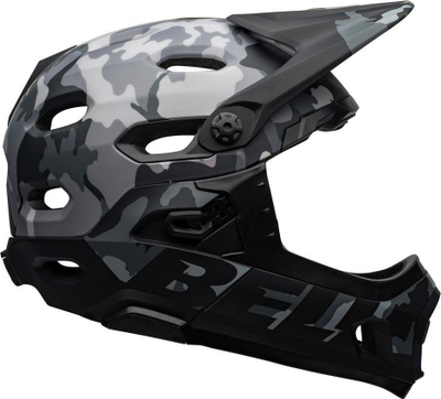 Helmetë BELL SUPER DH MIPS SPHERICAL. L (58–62 cm), e zezë