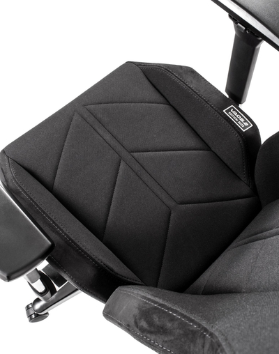 Karrige gaming Quersus VAOS.2.1 Diamond Black, bazë alumini, mekanizëm OPTIMUS SYNCHRO, e zezë