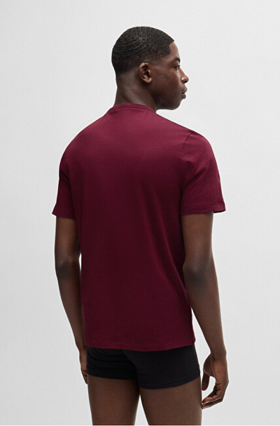 Maica natës për meshkuj – HUGO 3 Pack Lounge Logo Crew T-Shirt