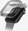 Заштитна каса Uniq Garde за Apple Watch 46mm, TPU PC, со заштита за екран, црна smoked